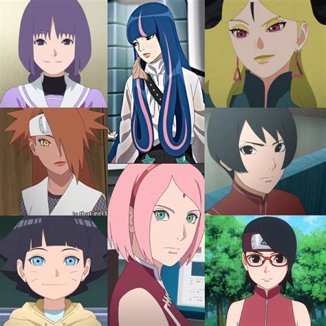 characters in boruto|boruto girl characters.